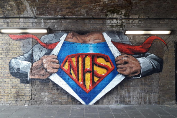 Lockdown Street Art – A Tribute To The NHS